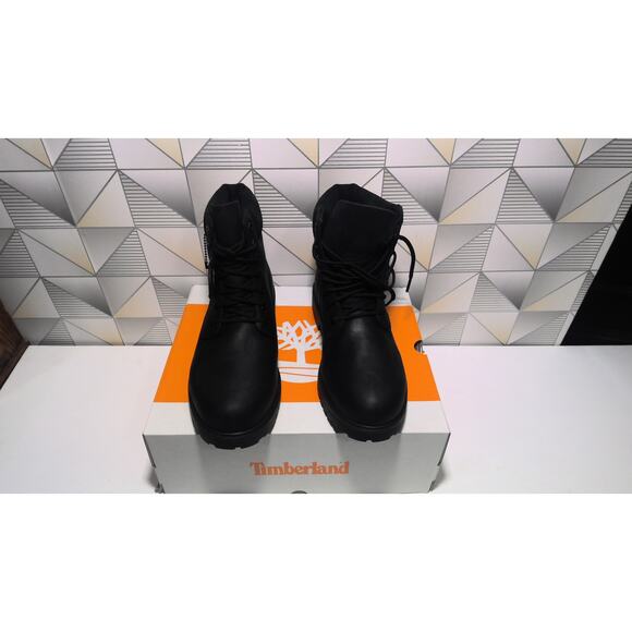 Timberland 25 6-Inch Waterproof Boots Men’s 10.5 Black TB0A6CH6 W02 New Box main image 10